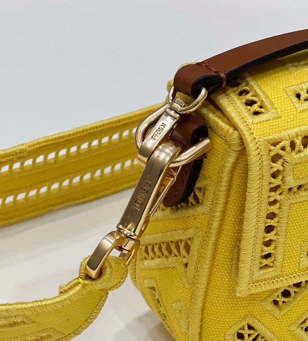 Top QualityTop Quality Baguette Yellow Small Handbag