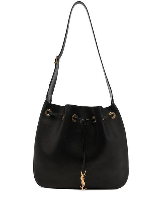 YSL Saint Laurent Saint Laurent Trending Paris Soft Shoulder Bag Leather Black