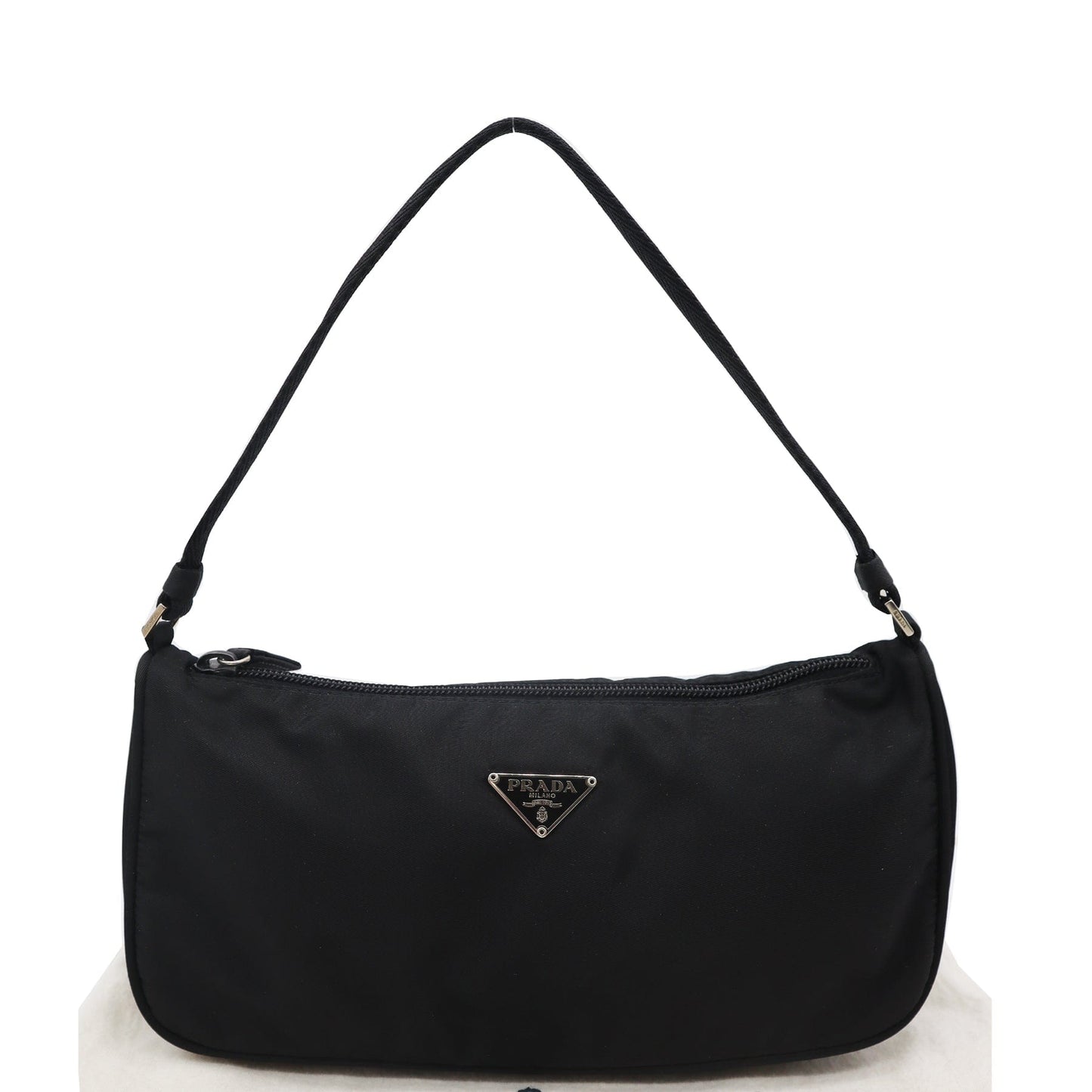 Prada Tessuto Pochette Sold Travel Bag Nylon