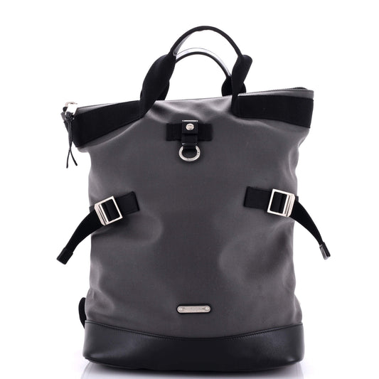 YSL Saint Laurent Saint Laurent Trending Rivington Race Convertible Backpack Leather Canvas