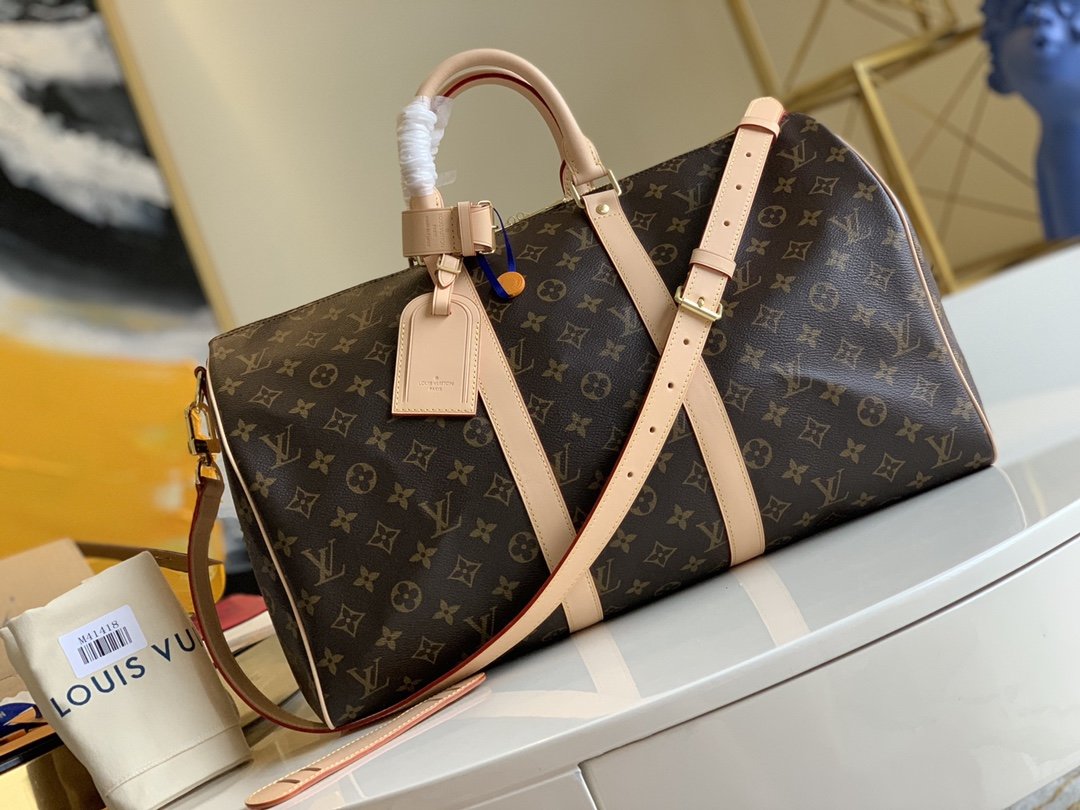 Top Quality Keepall Bandouliere For Women Travel Canvas Monogram Travel Bag