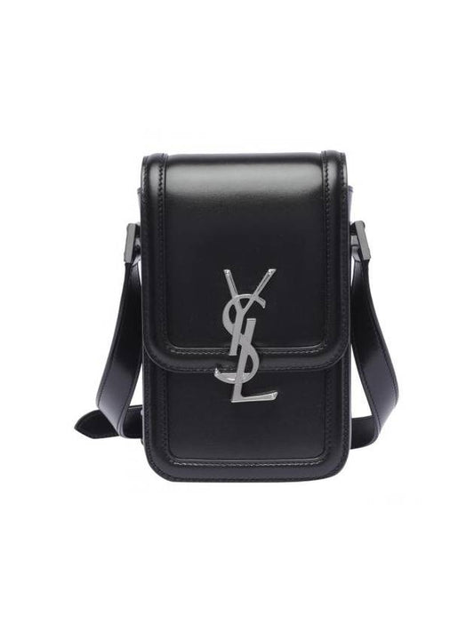YSL Saint Laurent Saint Laurent Trending Smooth Solferino Bag Leather Black Travel Bag