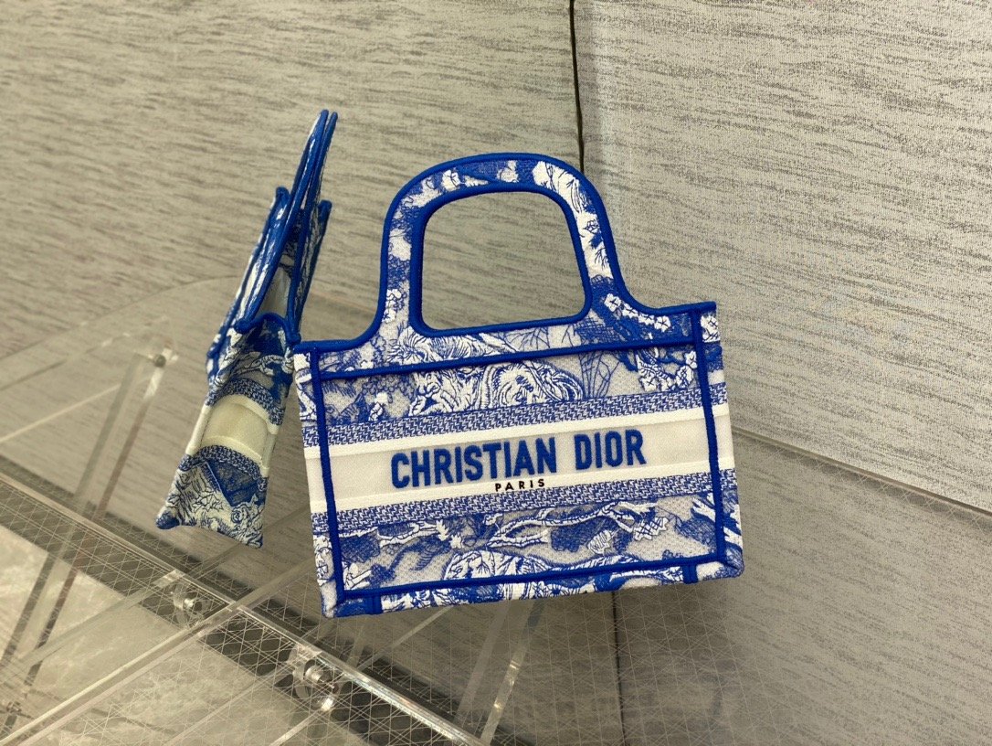 Book Cd Blue Mini Book Tote Bag