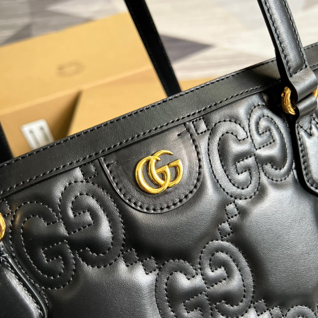 gg , ’s 15in 38cm Black Medium Tote Bag