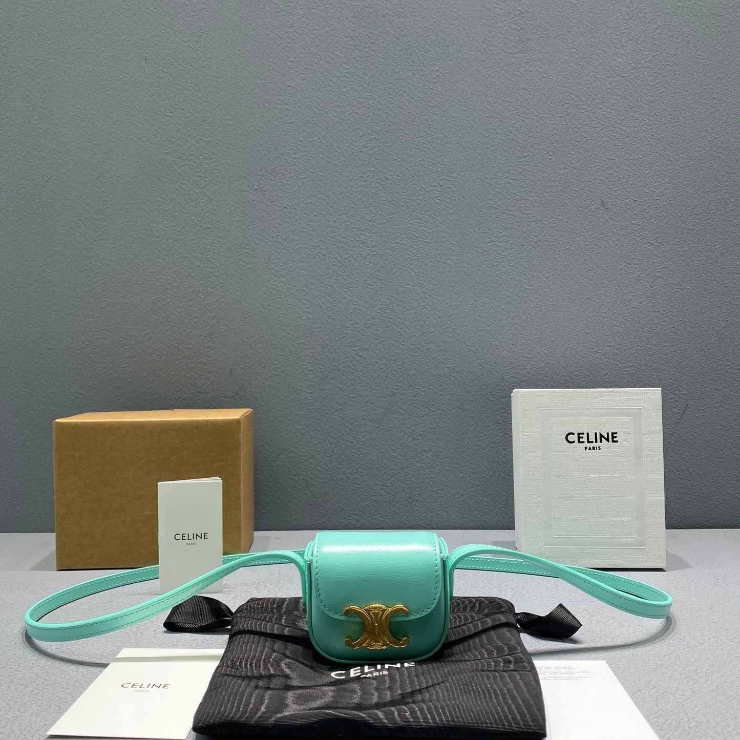 Top Quality Triomphe Itop Quality Mint For Mini Travel Bag