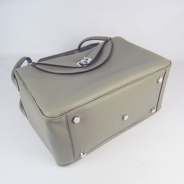 Hermes Luxury Lindy Cm Handbag Khaki Travel Bag