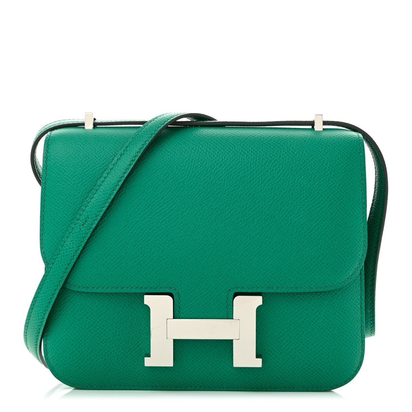 Hermes Epsom Constance Vert Jade Handbag Travel Bag