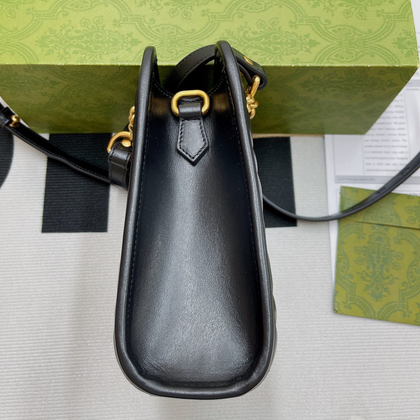 gg Marmont , ’s 7.5in Matelasse Black Mini Bag