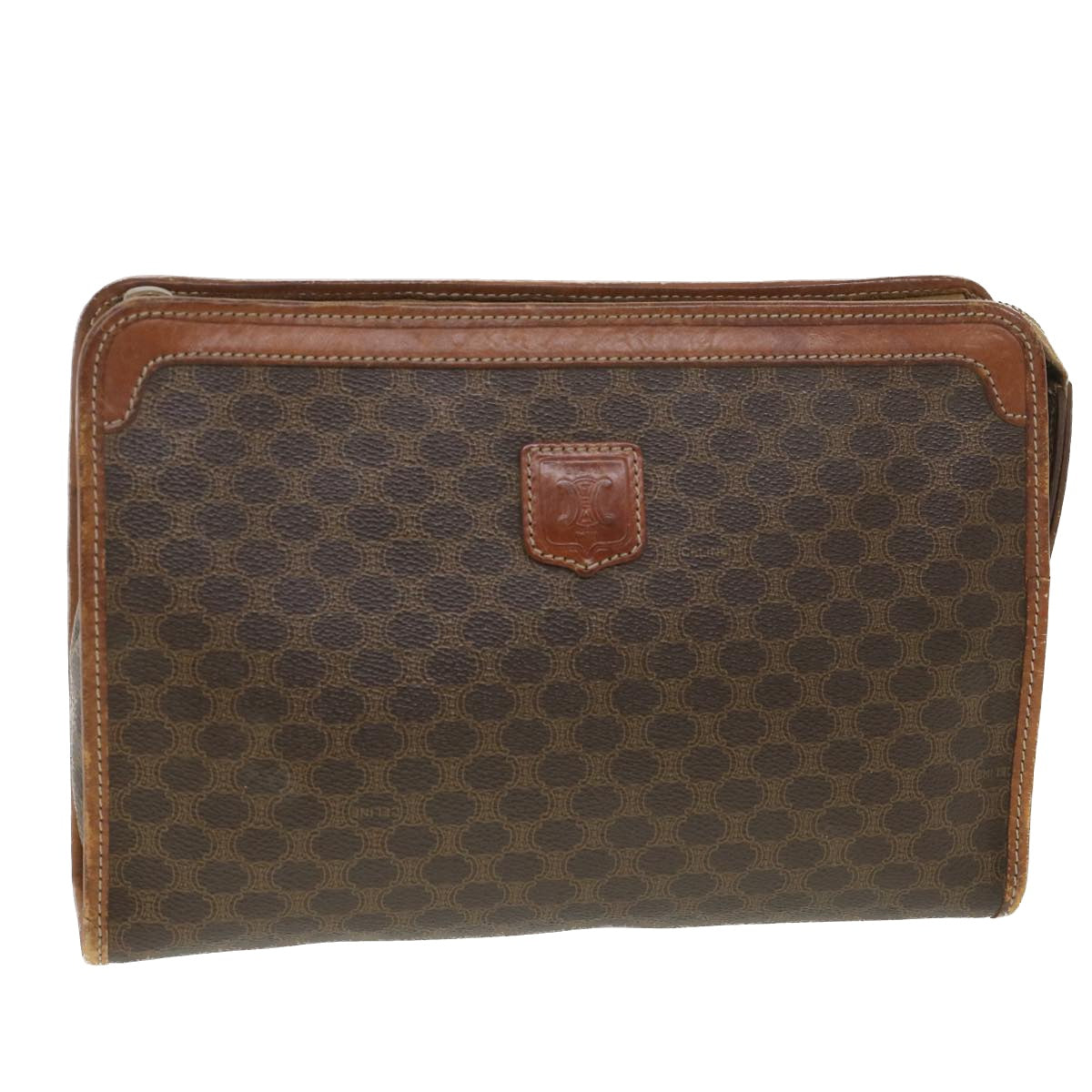 Luxury Macadam Clutch Bag Pvc Ac Leather Canvas