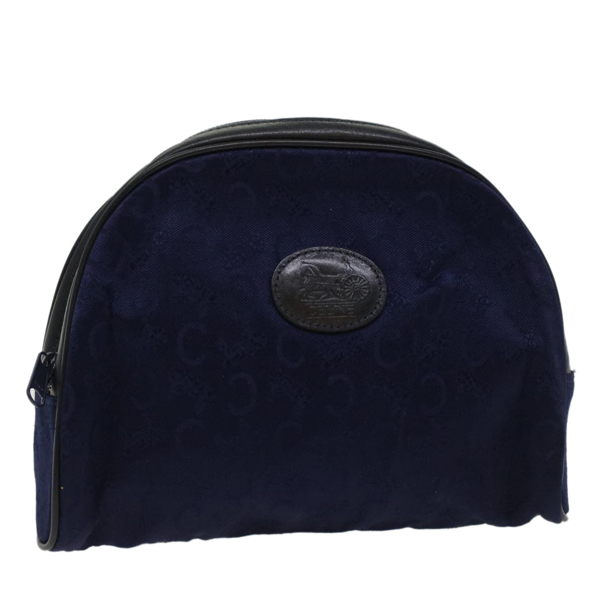 Luxury C Macadam Pouch Navy Ac Handbag Canvas Black Travel Bag