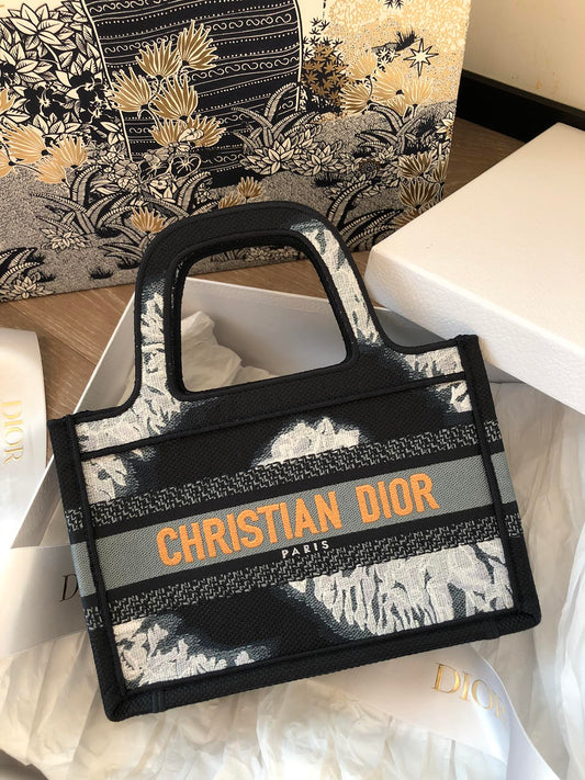 Book Cd Black Mini Book Tote Bag