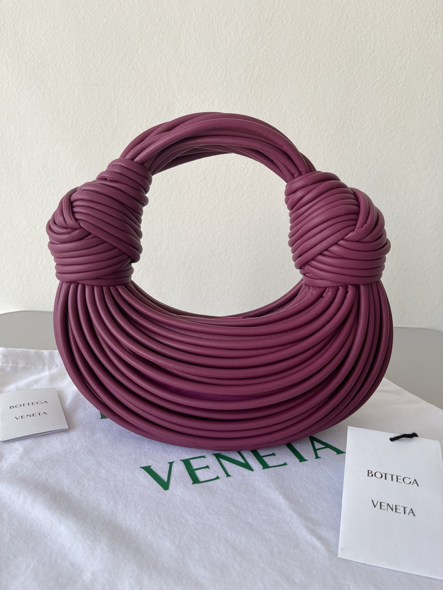 Top Quality Double Knot Purple For Women Travel Bag