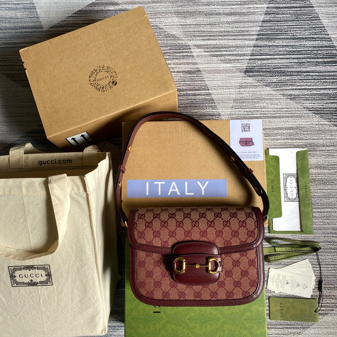 gg Horsebit Ivory , ’s Beige Shoulder Bag