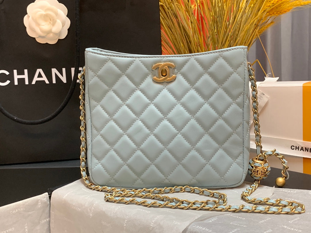 Chlhobo Handbag Light Bag For Women Blue Shoulder Bag