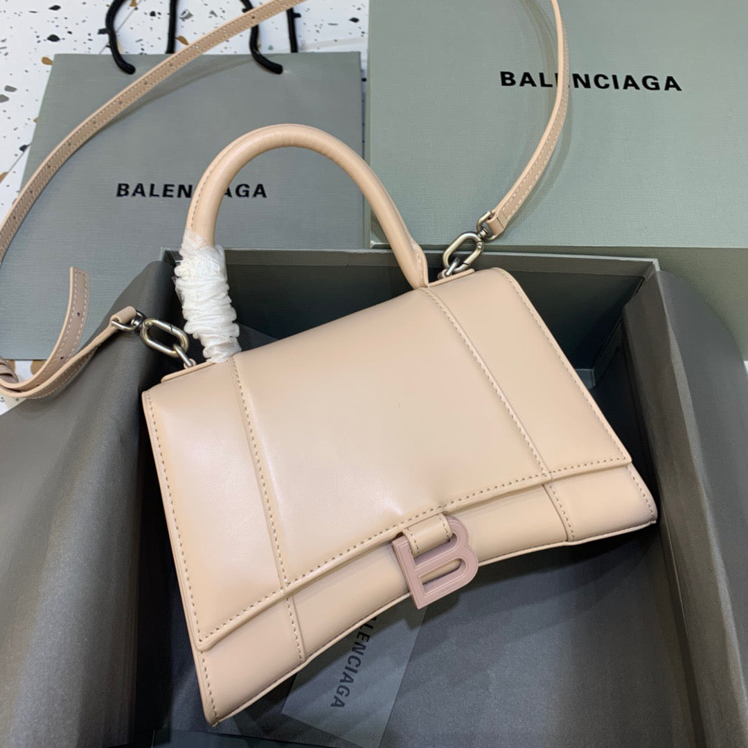 Top Quality Hourglass Handbag In For Women Beige Small Travel Bag