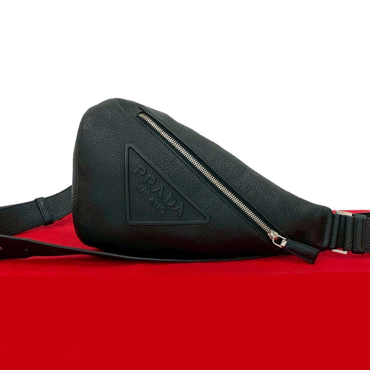 Prada Daino 2Way Shoulder Bag Leather Vitello