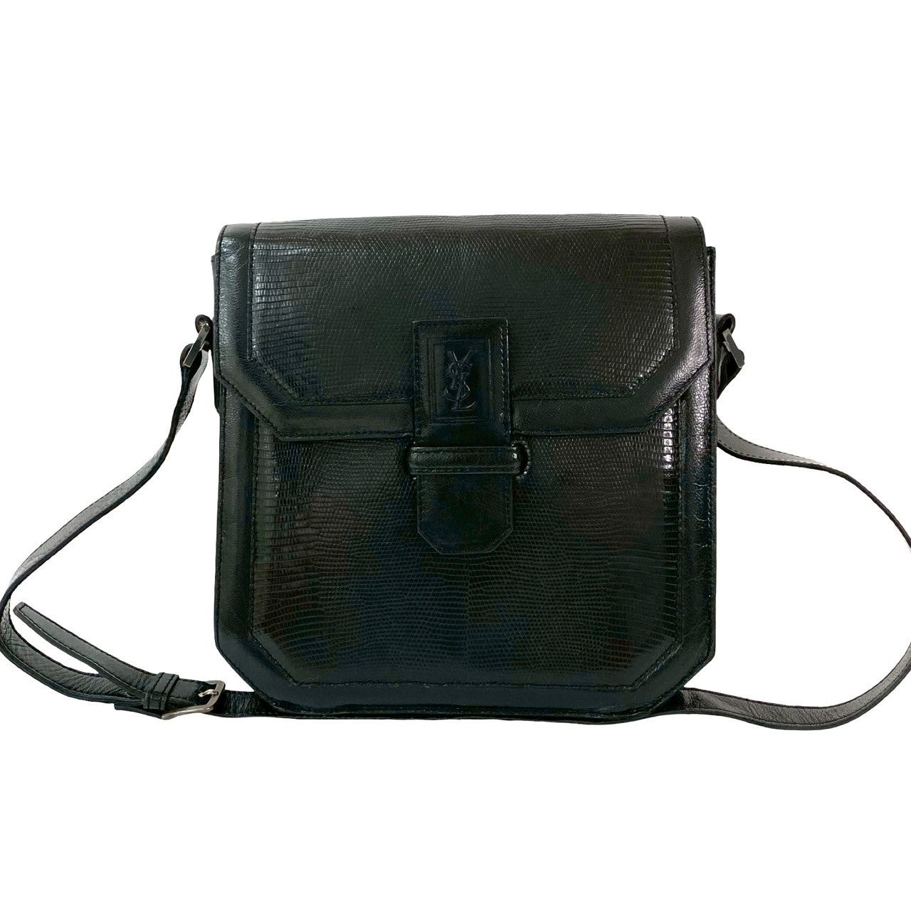 YSL Saint Laurent Yves Shoulder Bag Leather Leather Shoulder Bag