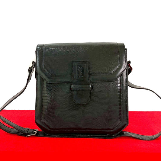 YSL Saint Laurent Yves Shoulder Bag Leather Leather Shoulder Bag