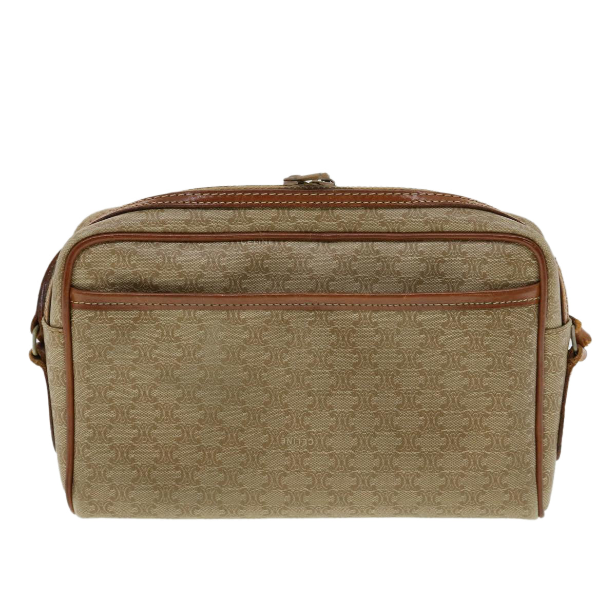 Luxury Macadam Shoulder Bag Am Canvas Beige