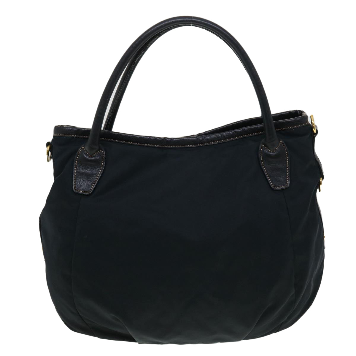 Prada Hand Bag 2Way Nylon Black Travel Bag 2Way Black Am3304