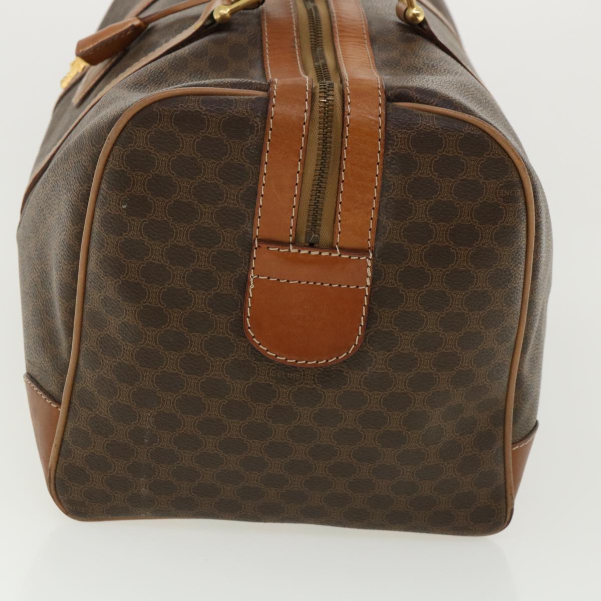 Luxury Macadam Boston Bag Pvc Am Leather Canvas Travel Bag