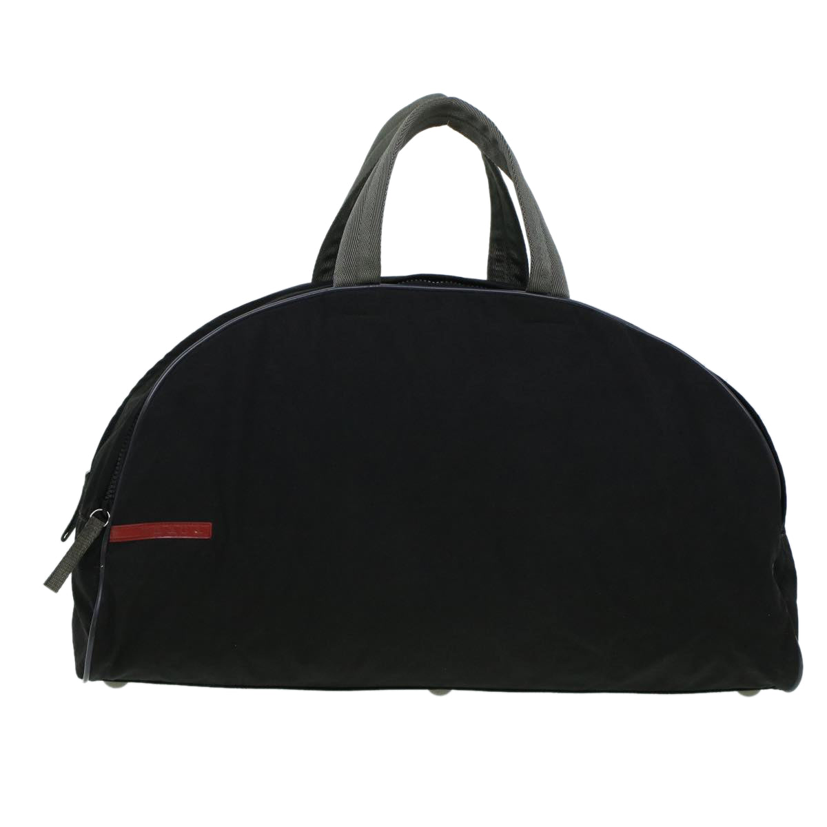 Prada Boston Bag Nylon Black Travel Bag