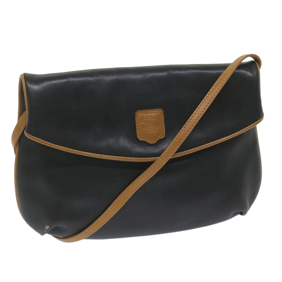 Luxury Shoulder Bag Am Leather Black