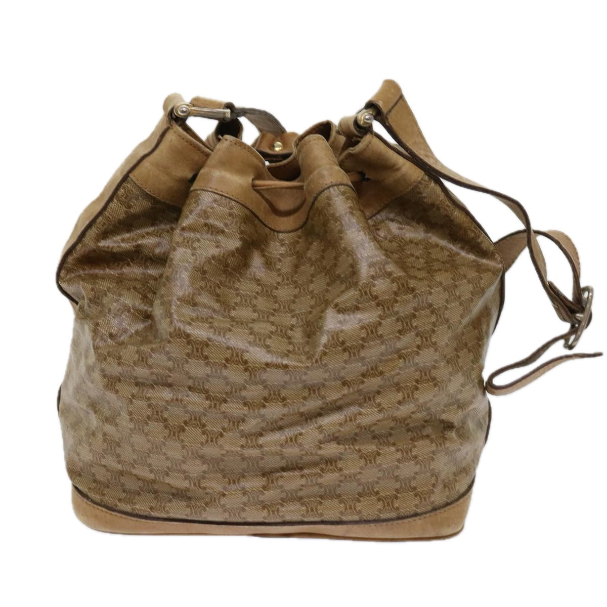 Luxury Macadam Clutch Shoulder Bag Coated Set Canvas Beige