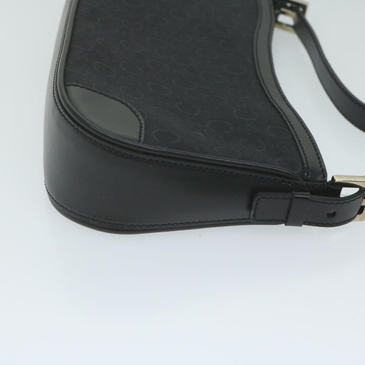 Luxury C Macadam Shoulder Bag Am Canvas Black