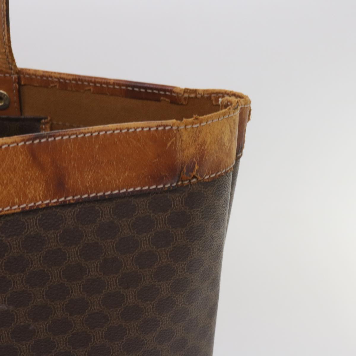 Luxury Macadam Tote Bag Pvc Am Canvas Brown
