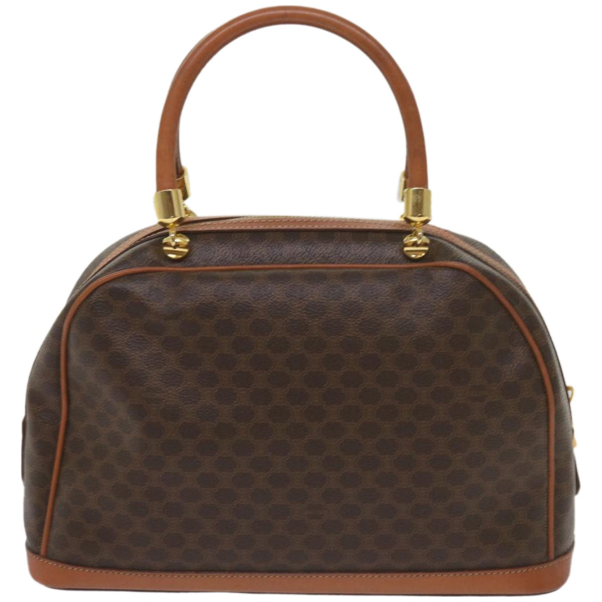 Luxury Macadam Hand Bag Pvc Am Canvas Brown Travel Bag