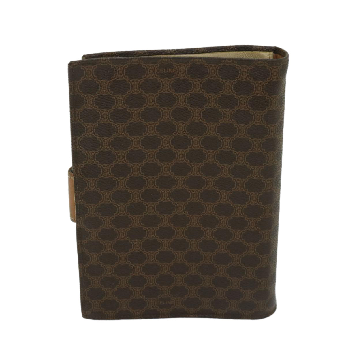 Luxury Macadam Day Planner Cover Pvc Am Canvas Brown Travel Bag