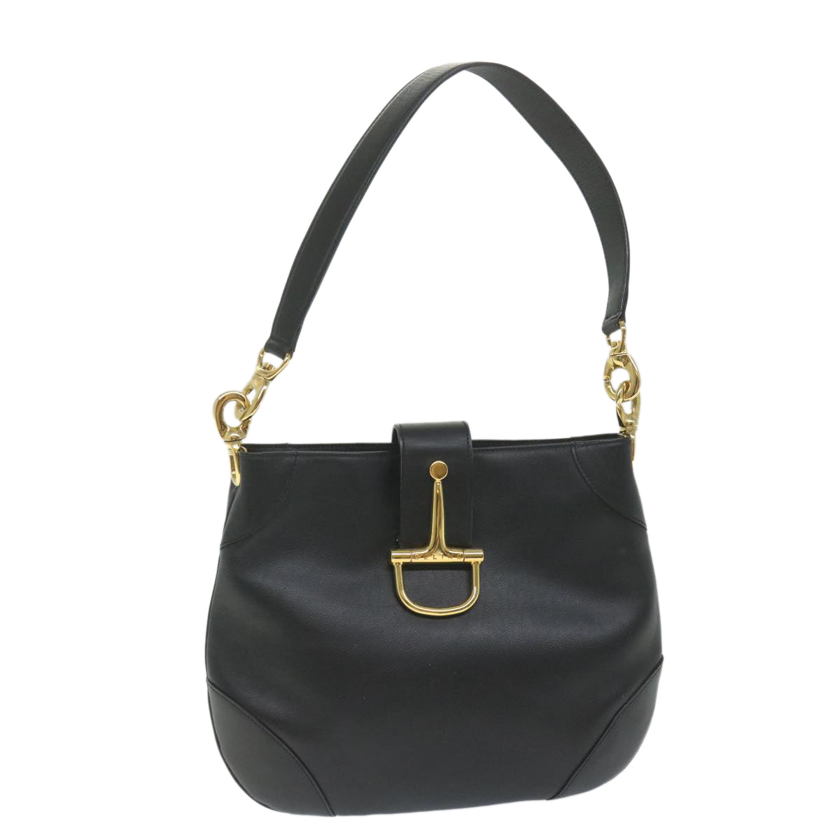 Luxury Shoulder Bag Ar Leather Black Black Ar