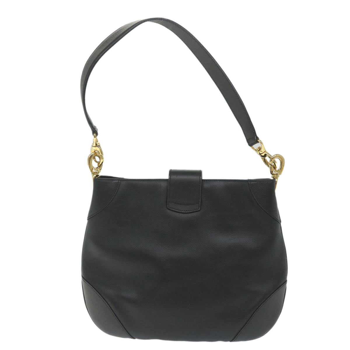 Luxury Shoulder Bag Ar Leather Black Black Ar