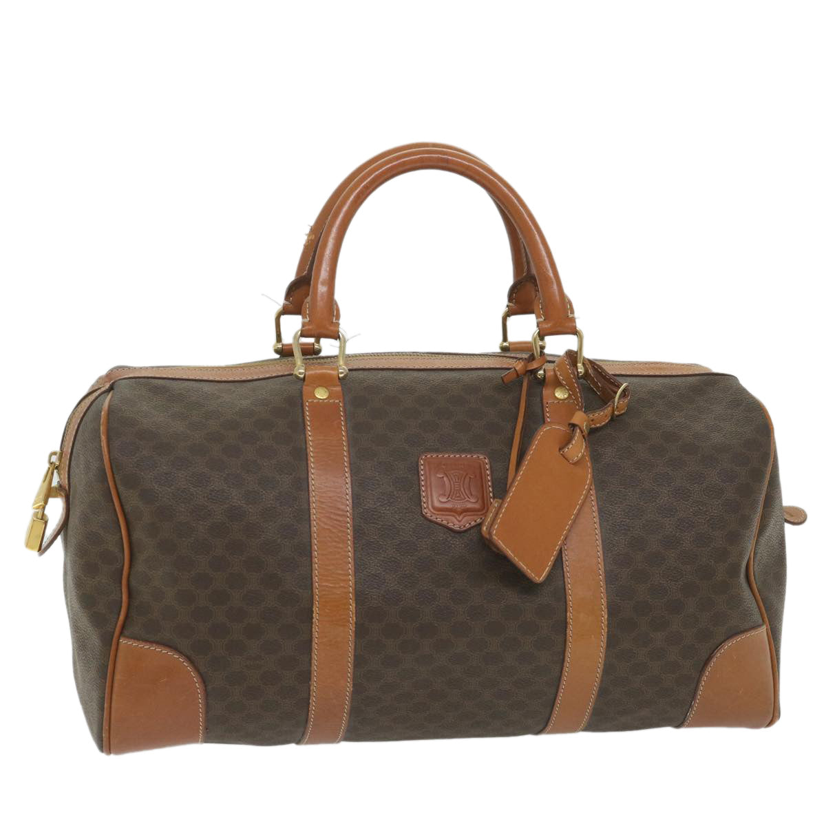 Luxury Macadam Boston Bag Pvc Ar Leather Canvas Travel Bag