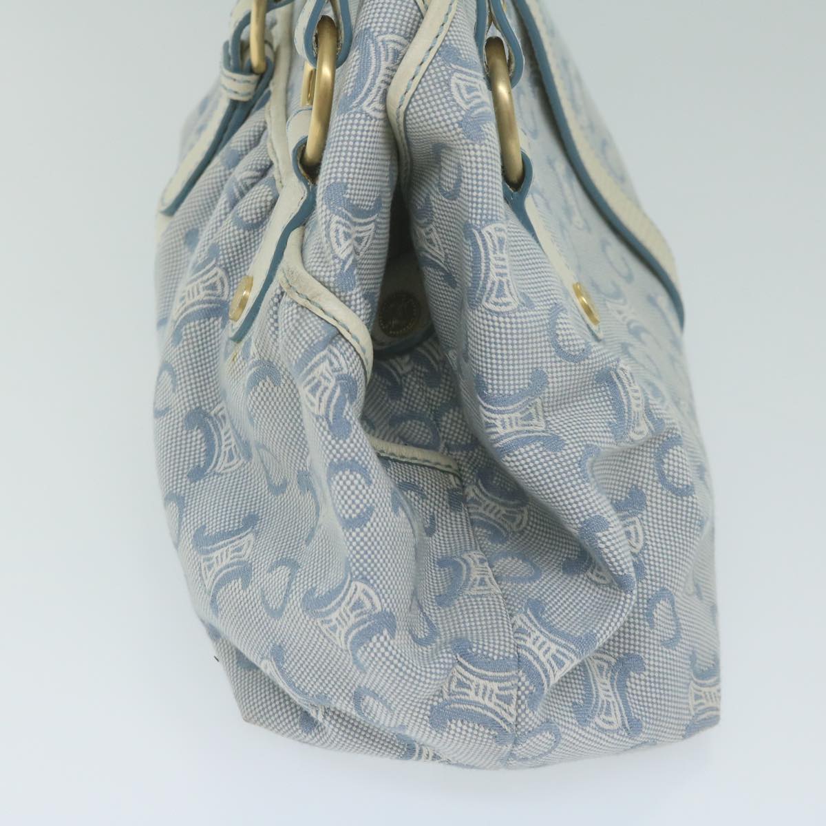 Luxury Paris Macadam Hand Bag Ar B Canvas Blue Travel Bag