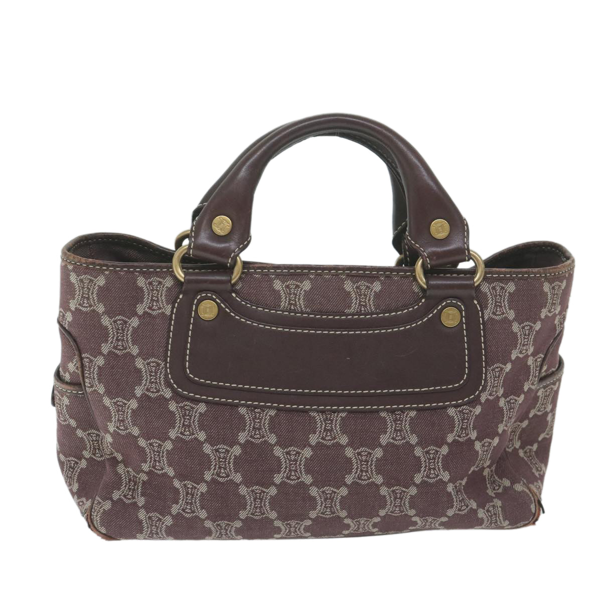 Luxury Paris Macadam Boogie Hand Bag Ar Canvas Brown Travel Bag
