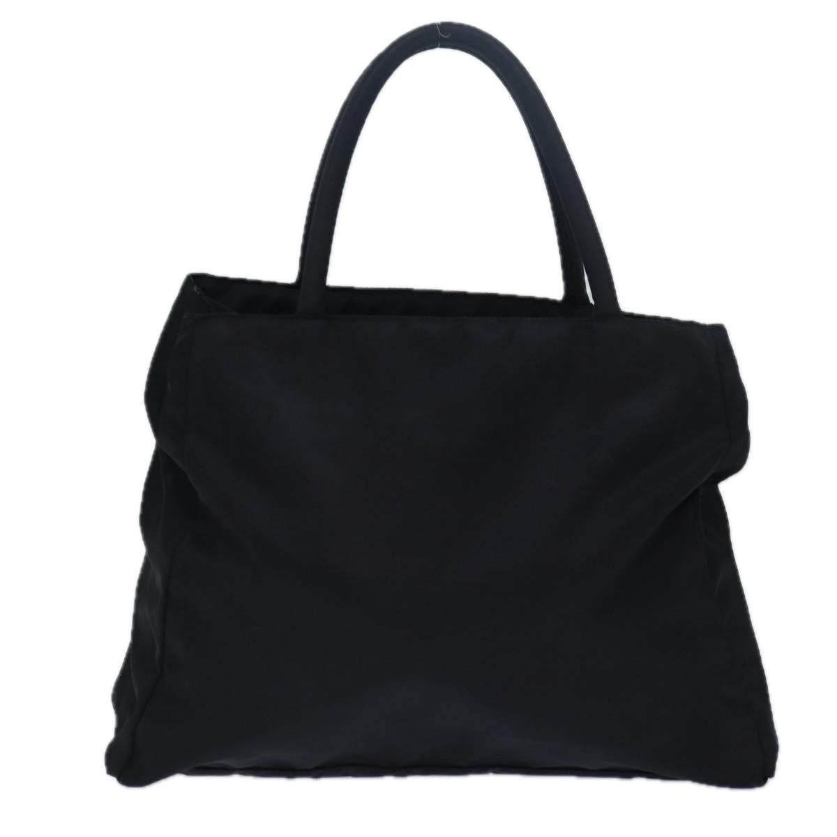 Prada Hand Bag Auth Nylon Black Travel Bag Black Auth Ar11983