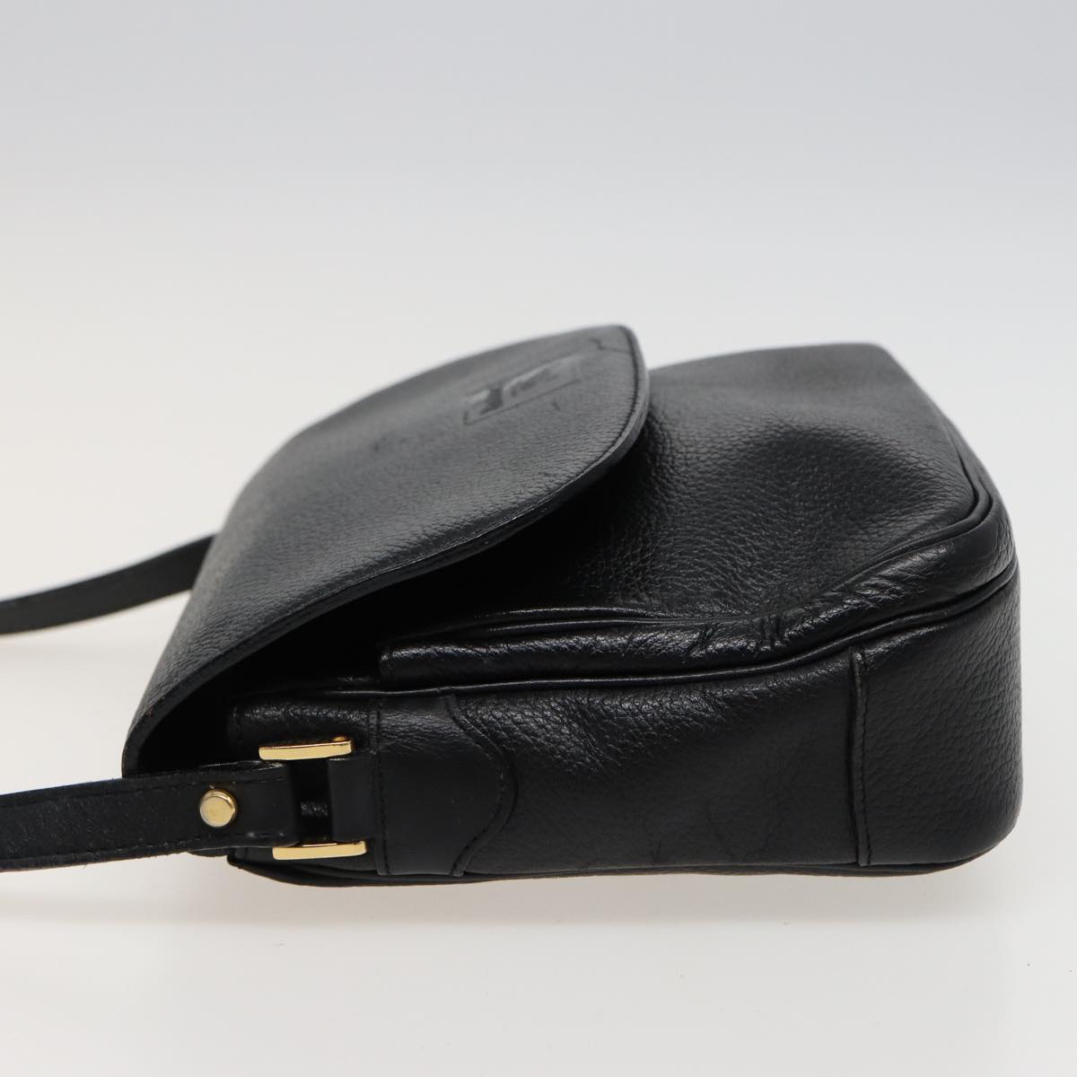 Burberry Luxury ss Shoulder Bag Auth Ar11985 Leather Black