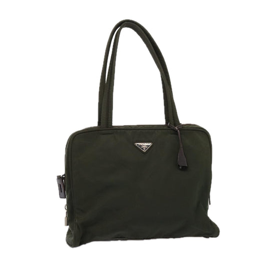 Prada Tote Bag Khaki Auth Nylon Khaki Auth Ar12204