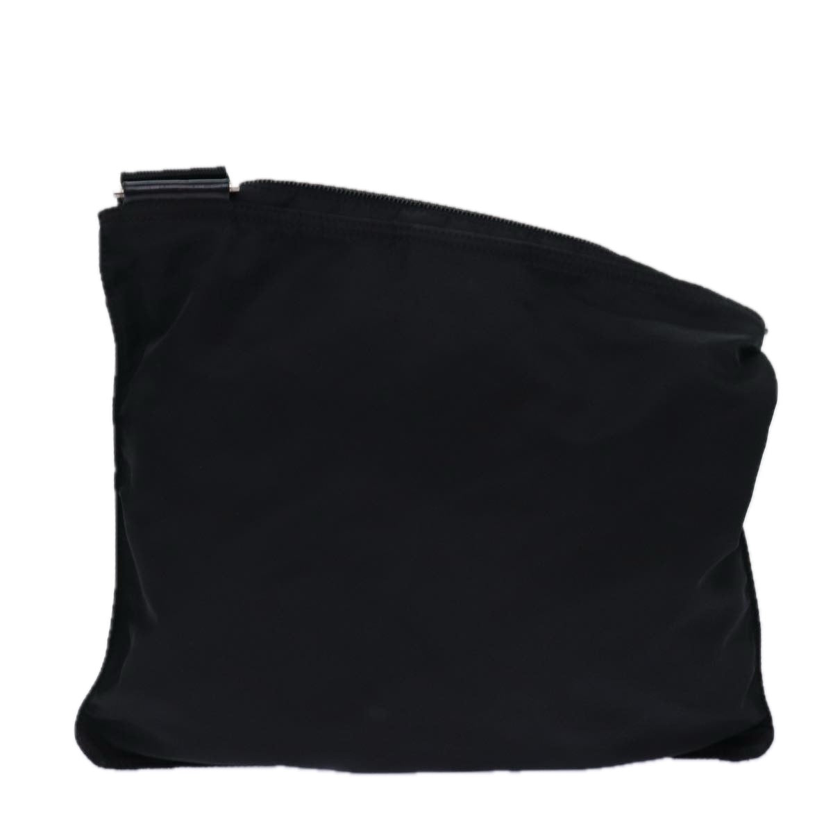 Prada Shoulder Bag Auth Nylon Black Black Auth Ar12259