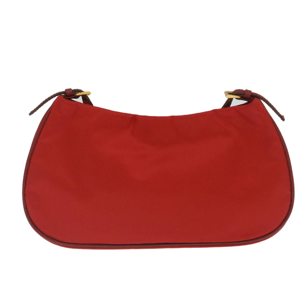 Prada Accessory Pouch Luxury Handbag Nylon Red Clutch Bag