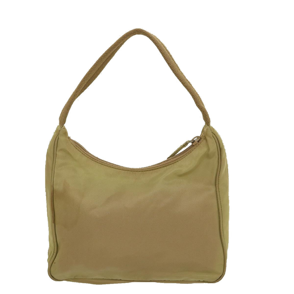 Prada Hand Pouch Khaki Luxury Handbag Nylon Clutch Bag