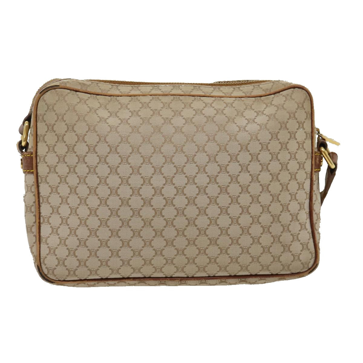Luxury Macadam Shoulder Bag Ar Canvas Brown