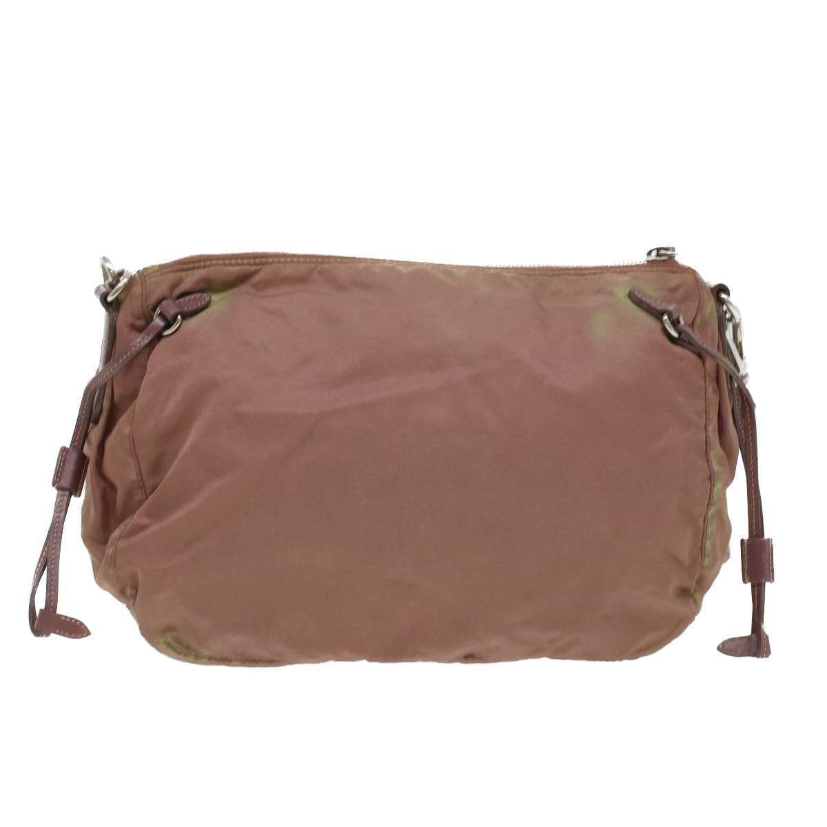 Prada Shoulder Bag Wine Nylon Red