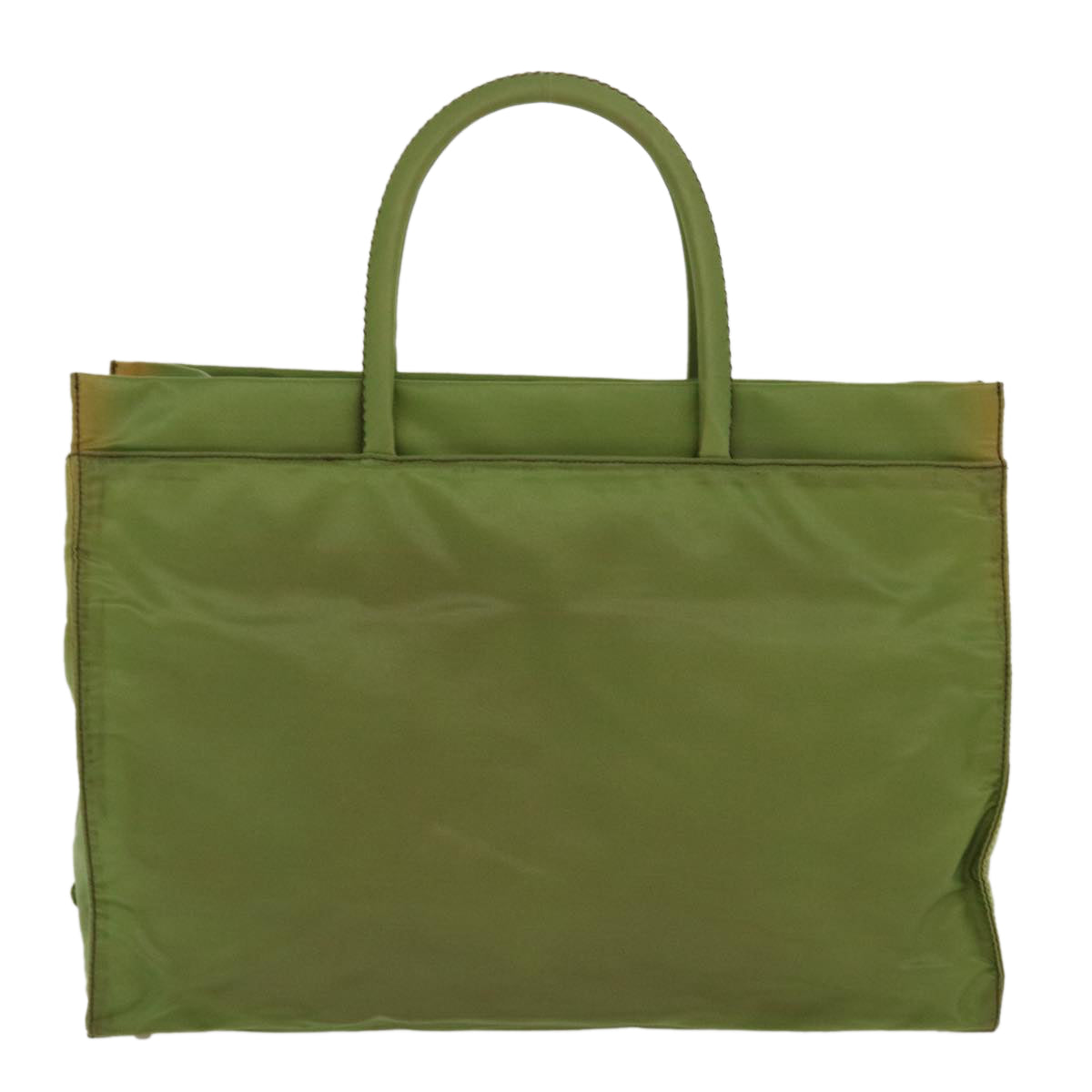 Prada Hand Bag Khaki Nylon Travel Bag Nylon Khaki Ar8992