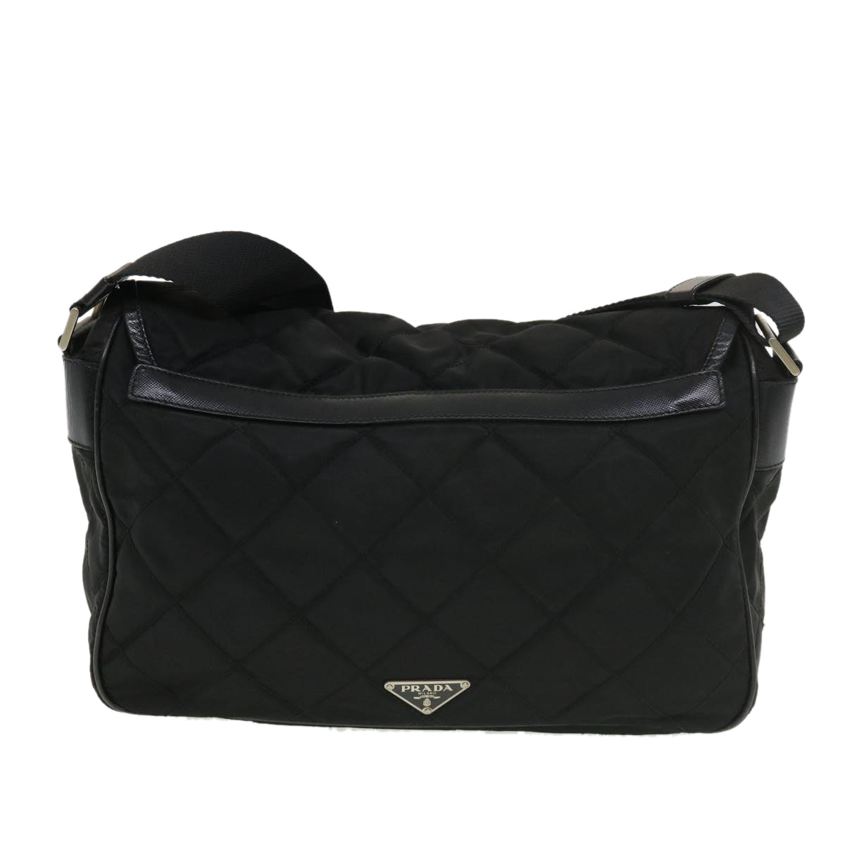 Prada Shoulder Bag Nylon Black Nylon Black Ar9170