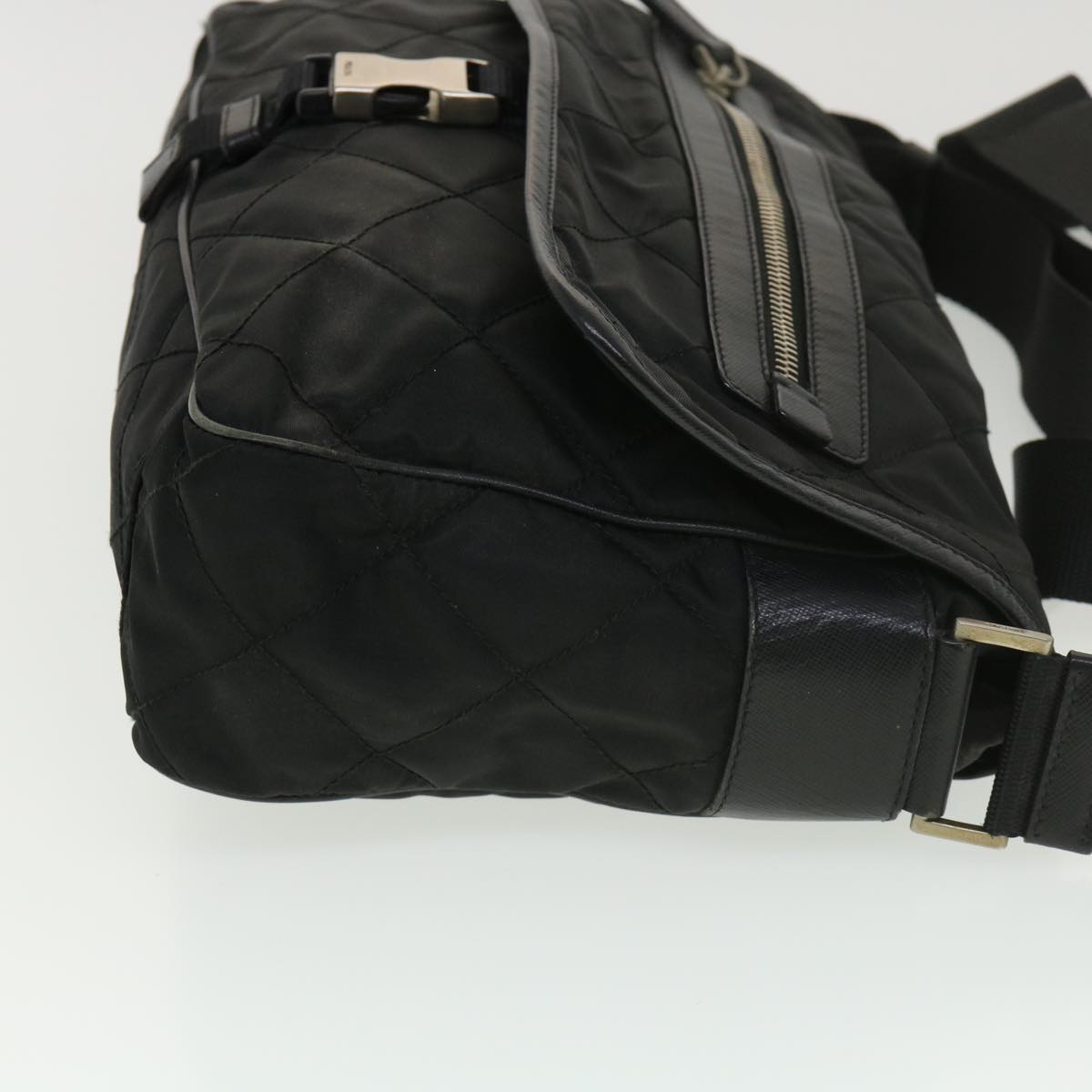 Prada Shoulder Bag Nylon Black Nylon Black Ar9170