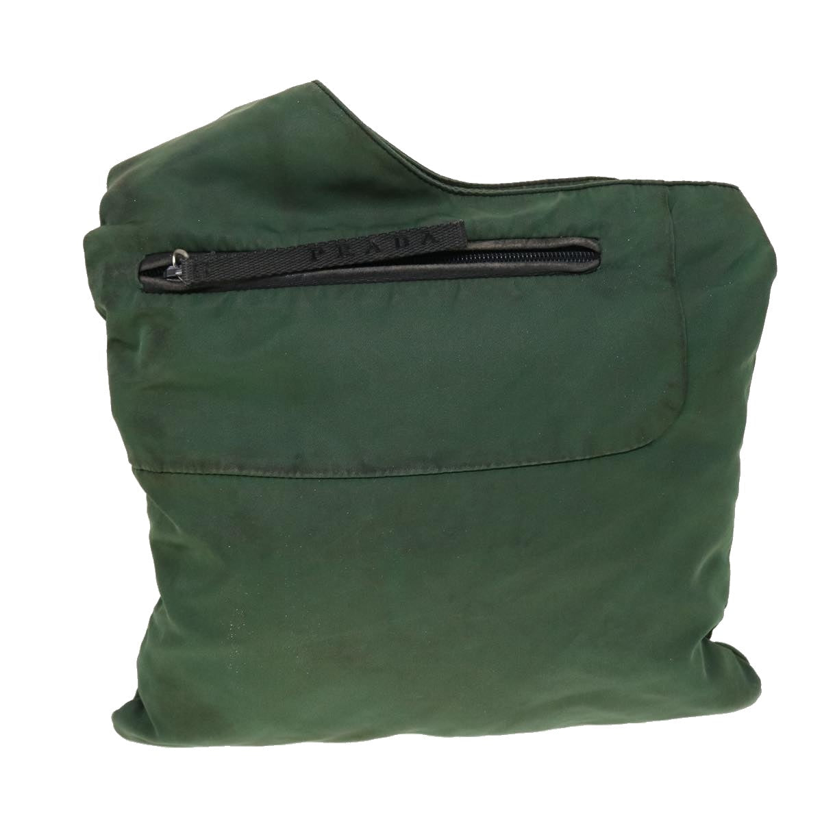 Prada Shoulder Bag Khaki Nylon Nylon Khaki Ar9593