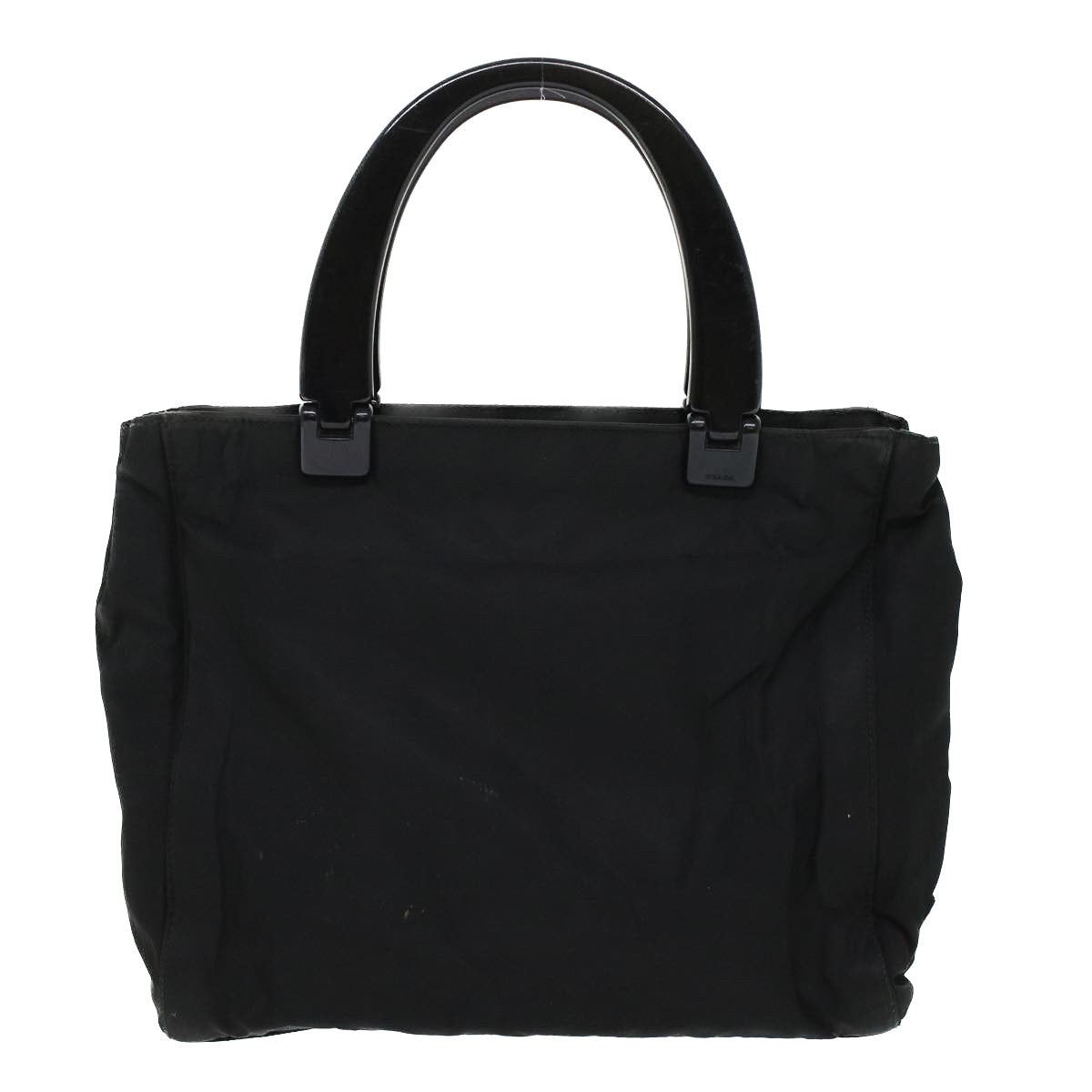 Prada Hand Bag Nylon Black Travel Bag Nylon Black Ar9707B